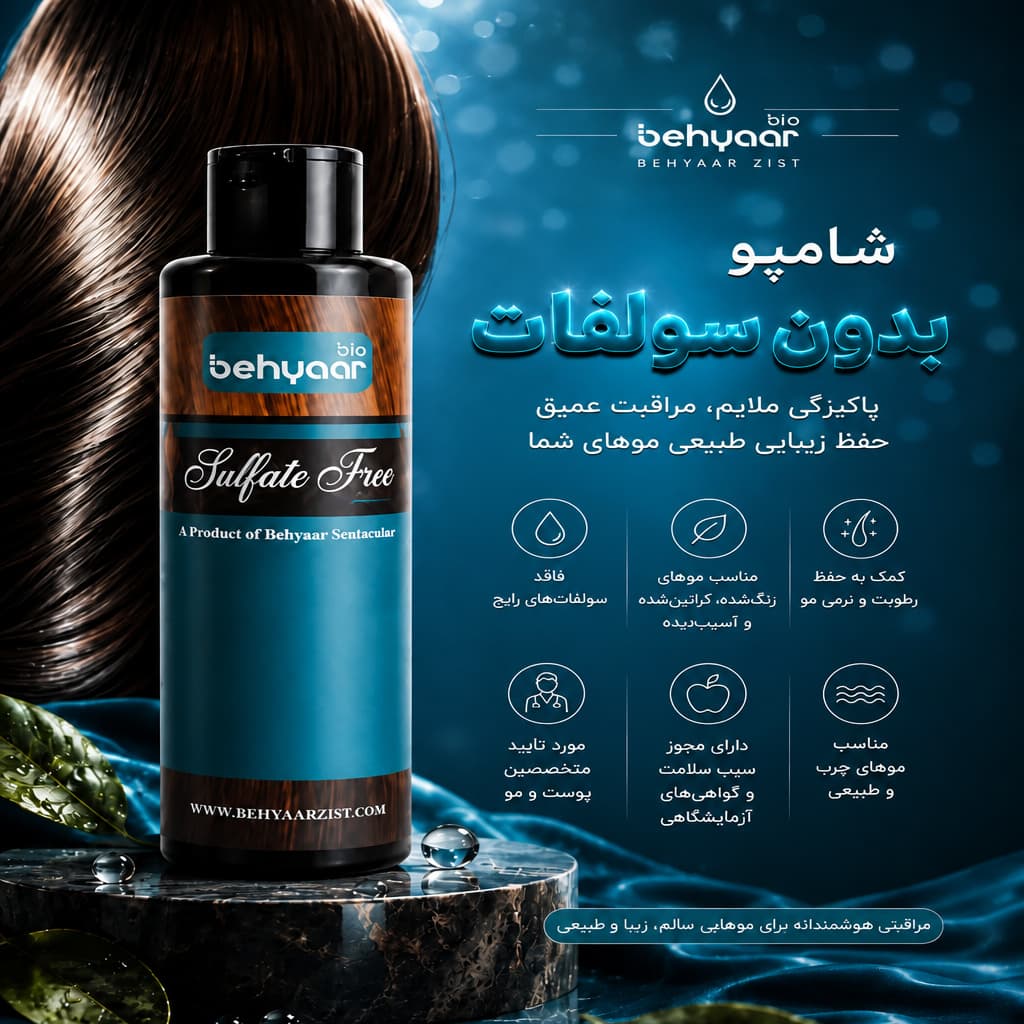 شامپو بدون سولفات